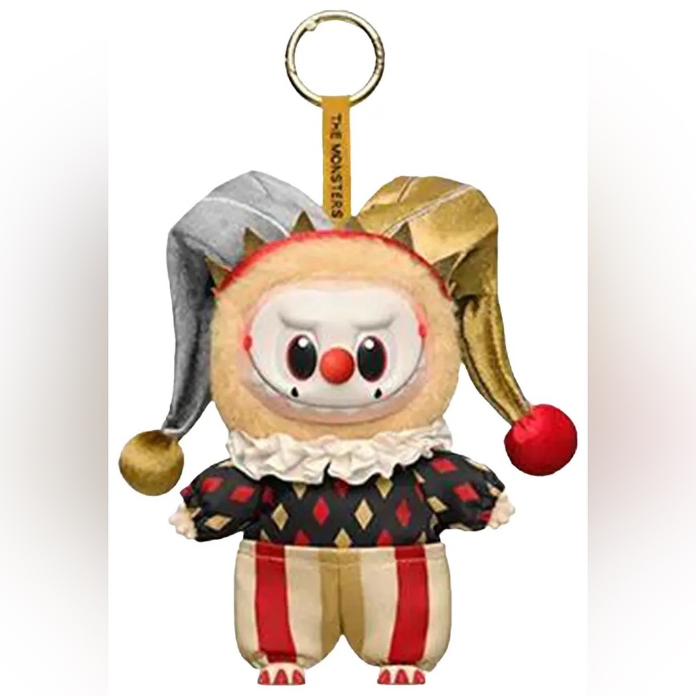 Pop Mart WHY SO SERIOUS Vinyl Plush Pendant Super Secret Moonlit Mask New Sealed